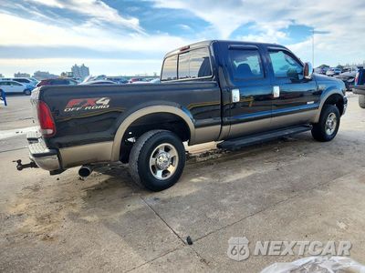 Trzecie zdjęcie samochodu z tyłu: 2006 FORD F250 SUPER DUTY VIN:1FTSW21P86EB49976 - miniatura