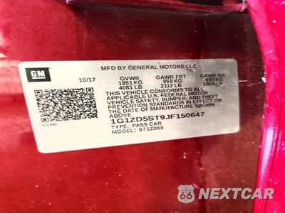 Zdjęcie 12 z 12 samochodu: 2018 CHEVROLET MALIBU LT VIN:1G1ZD5ST9JF150647 - miniatura