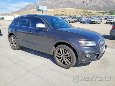 Czwarte zdjęcie samochodu z boku: 2015 AUDI SQ5 PREMIUM PLUS VIN:WA1CGAFP5FA057021 - miniatura