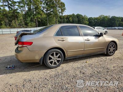 Trzecie zdjęcie samochodu z tyłu: 2003 HONDA ACCORD LX VIN:1HGCM56383A034624 - miniatura