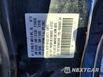 Zdjęcie 13 z 13 samochodu: 2017 HONDA ACCORD EX VIN:1HGCT1B72HA000836 - miniatura