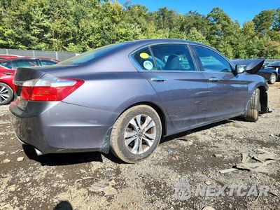 Trzecie zdjęcie samochodu z tyłu: 2014 HONDA ACCORD LX VIN:1HGCR2F35EA019064 - miniatura