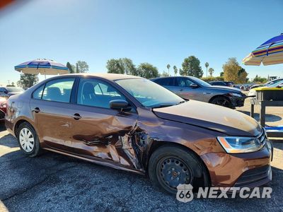 Czwarte zdjęcie samochodu z boku: 2016 VOLKSWAGEN JETTA S VIN:3VW267AJ7GM349278 - miniatura