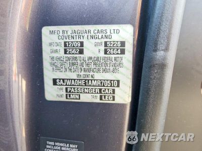 Zdjęcie 12 z 12 samochodu: 2010 JAGUAR XF SUPERCHARGED VIN:SAJWA0HE1AMR70510 - miniatura