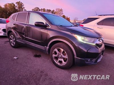 Czwarte zdjęcie samochodu z boku: 2018 HONDA CR-V EXL VIN:7FARW2H84JE079580 - miniatura
