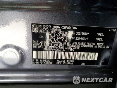 Zdjęcie 13 z 13 samochodu: 2019 TOYOTA RAV4 LIMITED VIN:JTMN1RFV9KD500132 - miniatura