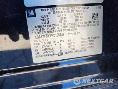 Zdjęcie 13 z 13 samochodu: 2017 BUICK ENVISION PREMIUM II VIN:LRBFXFSXXHD105442 - miniatura
