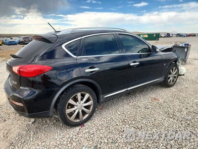 Trzecie zdjęcie samochodu z tyłu: 2017 INFINITI QX50 BASE VIN:JN1BJ0RR7HM405738 - miniatura