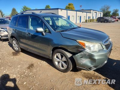 Czwarte zdjęcie samochodu z boku: 2014 SUBARU FORESTER 2.5I TOURING VIN:JF2SJAMC6EH456563 - miniatura