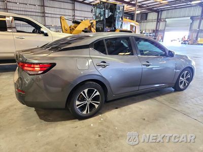 Trzecie zdjęcie samochodu z tyłu: 2021 NISSAN SENTRA SV VIN:3N1AB8CV3MY255597 - miniatura