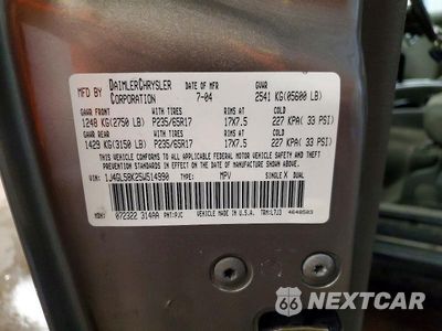 Zdjęcie 13 z 13 samochodu: 2005 JEEP LIBERTY LIMITED VIN:1J4GL58K25W514990 - miniatura