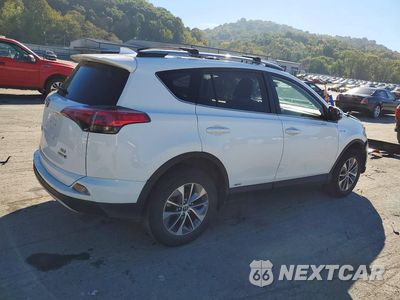 Trzecie zdjęcie samochodu z tyłu: 2018 TOYOTA RAV4 HYBRID XLE VIN:JTMRJREV4JD185001 - miniatura