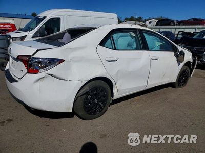 Trzecie zdjęcie samochodu z tyłu: 2017 TOYOTA COROLLA LE VIN:2T1BURHEXHC956038 - miniatura