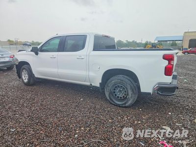 Drugie zdjęcie samochodu z przodu: 2021 CHEVROLET SILVERADO K1500 LT VIN:3GCUYDED4MG450457 - miniatura