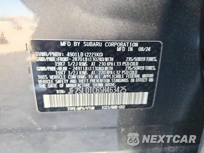 Zdjęcie 12 z 12 samochodu: 2025 SUBARU FORESTER VIN:JF2SLDTC6SH463425 - miniatura
