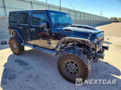 Czwarte zdjęcie samochodu z boku: 2015 JEEP WRANGLER UNLIMITED SAHARA VIN:1C4BJWEG6FL726726 - miniatura