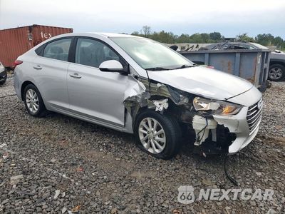 Czwarte zdjęcie samochodu z boku: 2019 HYUNDAI ACCENT SEL VIN:3KPC24A36KE043825 - miniatura