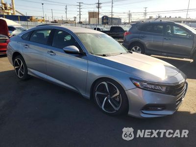 Czwarte zdjęcie samochodu z boku: 2019 HONDA ACCORD SPORT VIN:1HGCV2E32KA000299 - miniatura