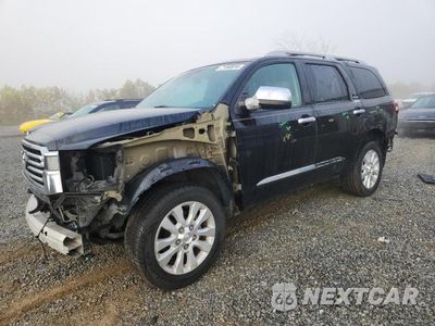 2018 TOYOTA SEQUOIA PLATINUM 5TDDY5G1XJS163386 - główne zdjęcie licytacji z USA - miniatura