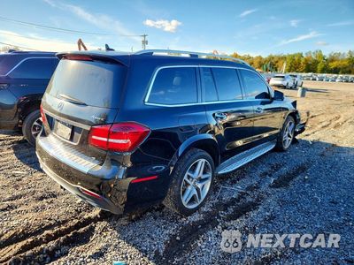 Trzecie zdjęcie samochodu z tyłu: 2017 MERCEDES-BENZ GLS 550 4MATIC VIN:4JGDF7DEXHA874548 - miniatura