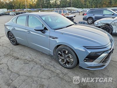 Czwarte zdjęcie samochodu z boku: 2025 HYUNDAI SONATA SEL VIN:KMHL64JA6SA433471 - miniatura