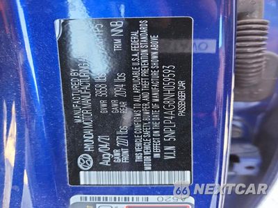 Zdjęcie 12 z 12 samochodu: 2022 HYUNDAI ELANTRA LIMITED VIN:5NPLP4AG8NH059593 - miniatura