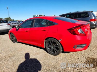 Drugie zdjęcie samochodu z przodu: 2020 HONDA CIVIC SPORT VIN:2HGFC2F88LH509457 - miniatura