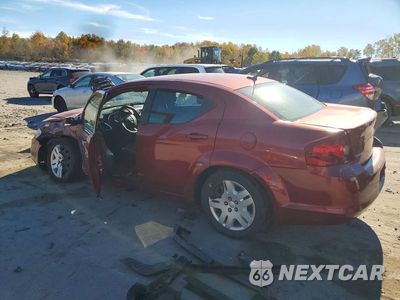 Drugie zdjęcie samochodu z przodu: 2014 DODGE AVENGER SE VIN:1C3CDZAB4EN168891 - miniatura