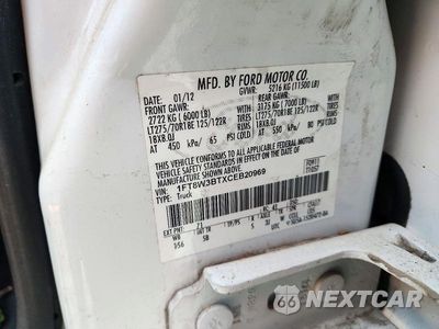 Zdjęcie 12 z 12 samochodu: 2012 FORD F350 SUPER DUTY VIN:1FT8W3BTXCEB20969 - miniatura