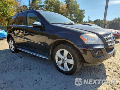 Czwarte zdjęcie samochodu z boku: 2010 MERCEDES-BENZ ML 350 4MATIC VIN:4JGBB8GB4AA569319 - miniatura