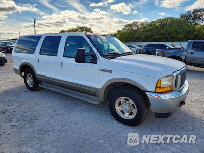 Czwarte zdjęcie samochodu z boku: 2000 FORD EXCURSION LIMITED VIN:1FMNU42S5YEB17356 - miniatura