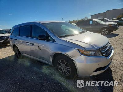Czwarte zdjęcie samochodu z boku: 2013 HONDA ODYSSEY EX VIN:5FNRL5H49DB051362 - miniatura
