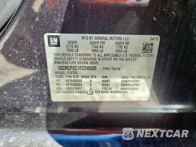 Zdjęcie 12 z 12 samochodu: 2015 CHEVROLET SILVERADO C1500 VIN:1GCRCPEC1FZ296905 - miniatura