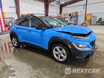 Czwarte zdjęcie samochodu z boku: 2022 HYUNDAI KONA SEL VIN:KM8K6CAB4NU919388 - miniatura