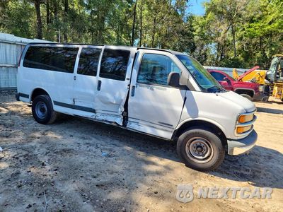 Czwarte zdjęcie samochodu z boku: 2000 CHEVROLET EXPRESS G3500 VIN:1GAHG39R3Y1273708 - miniatura