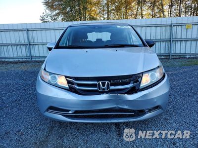 Piąte zdjęcie samochodu w środku: 2014 HONDA ODYSSEY EXL VIN:5FNRL5H61EB063251 - miniatura