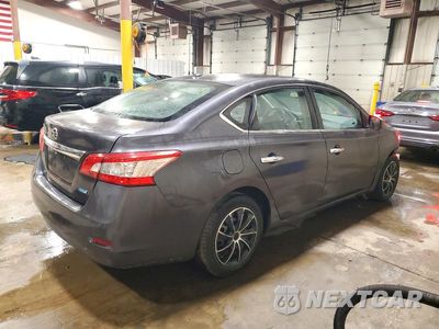 Trzecie zdjęcie samochodu z tyłu: 2014 NISSAN SENTRA SV VIN:3N1AB7AP6EY228085 - miniatura