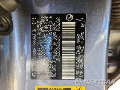 Zdjęcie 12 z 12 samochodu: 2016 LEXUS CT 200 VIN:JTHKD5BH5G2266317 - miniatura
