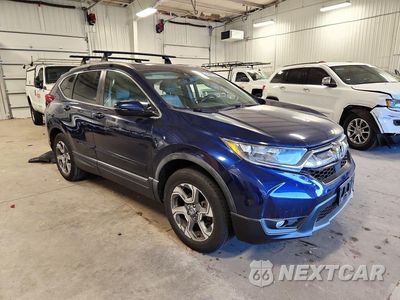 Czwarte zdjęcie samochodu z boku: 2017 HONDA CR-V EXL VIN:5J6RW2H88HL042920 - miniatura