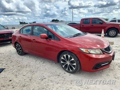Czwarte zdjęcie samochodu z boku: 2013 HONDA CIVIC SI VIN:2HGFB6E59DH704373 - miniatura