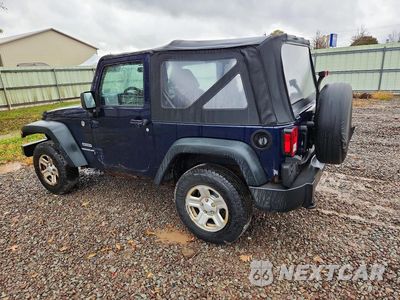 Drugie zdjęcie samochodu z przodu: 2013 JEEP WRANGLER SPORT VIN:1C4AJWAG0DL514421 - miniatura