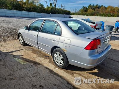 Drugie zdjęcie samochodu z przodu: 2003 HONDA CIVIC EX VIN:1HGES26793L001927 - miniatura