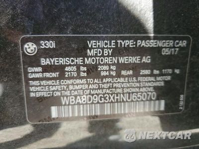 Zdjęcie 12 z 12 samochodu: 2017 BMW 330 XI VIN:WBA8D9G3XHNU65070 - miniatura