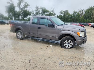 Czwarte zdjęcie samochodu z boku: 2014 FORD F150 SUPER CAB VIN:1FTFX1EF2EFB75248 - miniatura