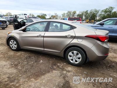 Drugie zdjęcie samochodu z przodu: 2016 HYUNDAI ELANTRA SE VIN:5NPDH4AE9GH720146 - miniatura