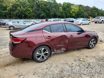 Trzecie zdjęcie samochodu z tyłu: 2020 NISSAN SENTRA SV VIN:3N1AB8CV5LY214371 - miniatura