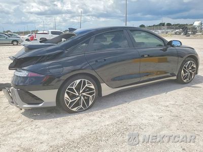 Trzecie zdjęcie samochodu z tyłu: 2025 HYUNDAI IONIQ 6 SEL VIN:KMHM34ACXSA115545 - miniatura
