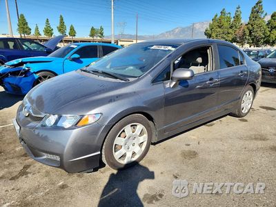 2010 HONDA CIVIC LX 19XFA1F58AE046460 - główne zdjęcie licytacji z USA - miniatura