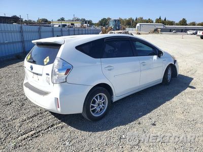 Trzecie zdjęcie samochodu z tyłu: 2012 TOYOTA PRIUS V THREE VIN:JTDZN3EUXC3025674 - miniatura