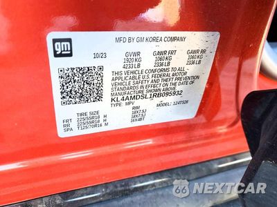 Zdjęcie 13 z 13 samochodu: 2024 BUICK ENCORE GX SPORT TOURING VIN:KL4AMDSL1RB095932 - miniatura